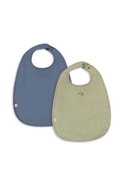 Slinček za dojenčka Konges Sløjd 2 PACK DINNER BIB 2-pack KS103630