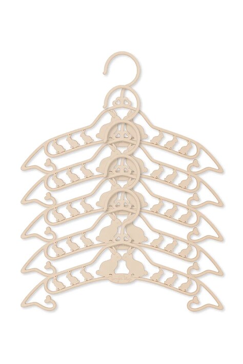 Konges Sløjd wieszak dziecięcy 5 PACK KIDS HANGER BUNNY 5-pack KS5092