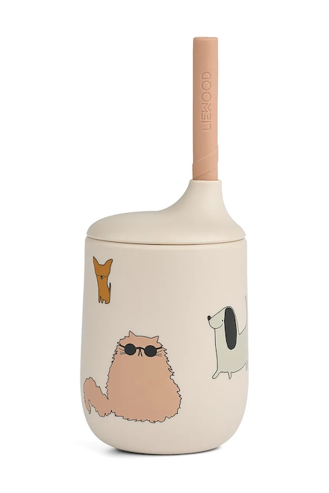 Liewood kubek dla dziecka Ellis Printed Sippy Cup 230ml LW15019