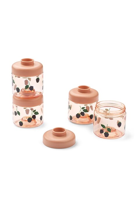 Liewood recipient pentru gustări Dominique Baby Food Tritan Boxes 4-Pack 4-pack LW20632