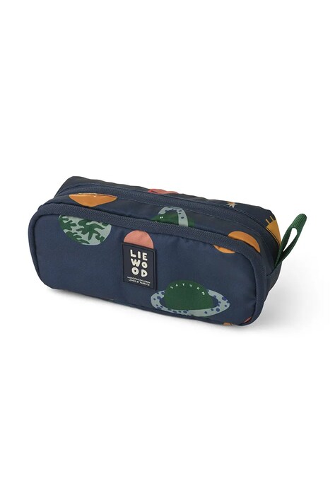 Detský peračník Liewood Andrey Pencil Case tmavomodrá farba, LW20092