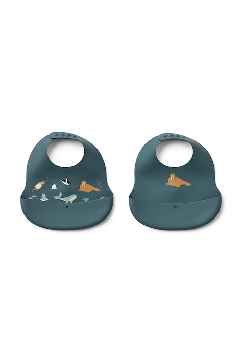 Βρεφική σαλιάρα Liewood Ember Printed Bib 2-pack 2-pack LW20119