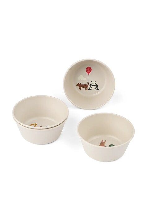 Liewood zestaw misek Cees Bowl 4-Pack LW20700