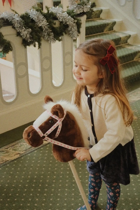 Konges Sløjd cal pe băț STORMY HORSE KS104439