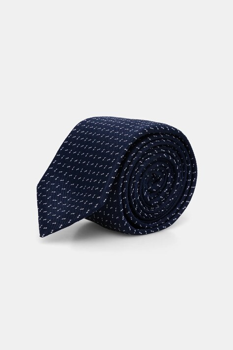 Γραβάτα με μετάξι Calvin Klein χρώμα: ναυτικό μπλε, CK2111E004