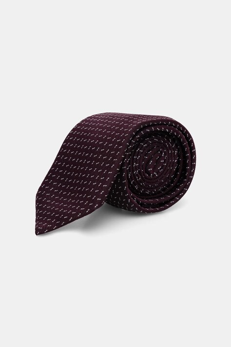 Kravata sa svilom Calvin Klein boja: bordo, CK2111E004