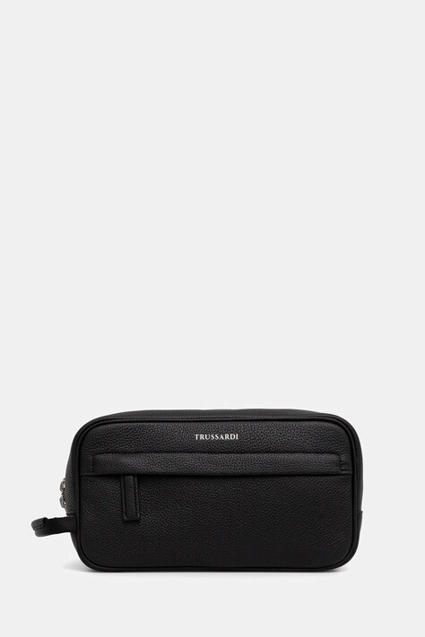Trussardi pungă cosmetice culoarea negru, I045E000078N