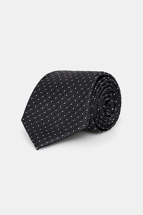 Hodvábna kravata Michael Kors šedá farba, MK0DT00203