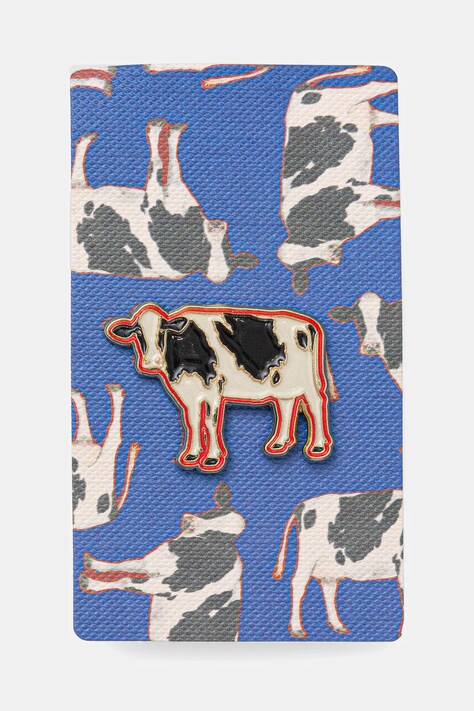 Barbour przypinka x Paul Smith Pin Badge UAC0308WH11