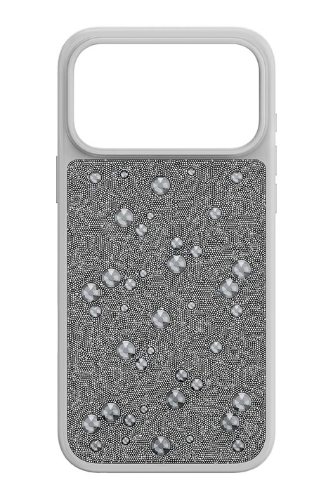 Swarovski etui na telefon HIGH 17 PRO MAX kolor szary 5731145