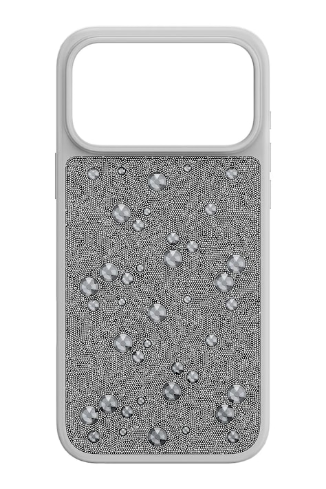 Swarovski etui na telefon HIGH 17 PRO MAX kolor szary 5731145