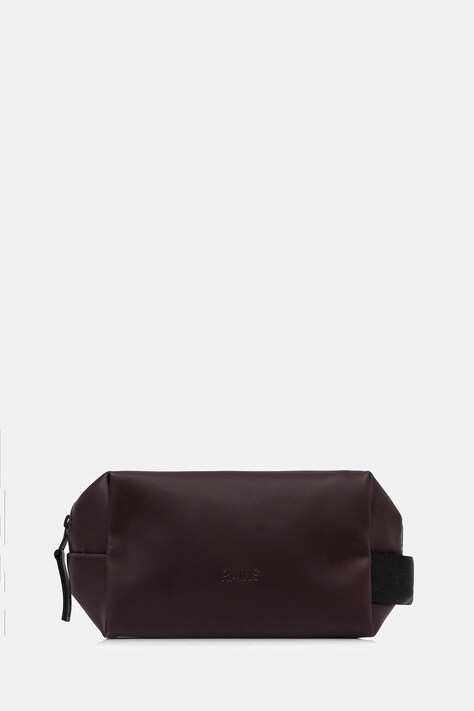 Rains kosmetyczka 15580 Wash Bag Small kolor bordowy 15580