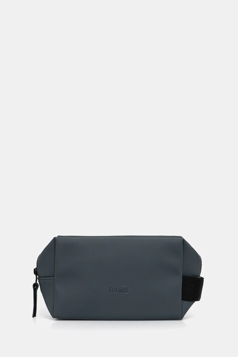 Rains kosmetyczka 15580 Wash Bag Small kolor szary 15580