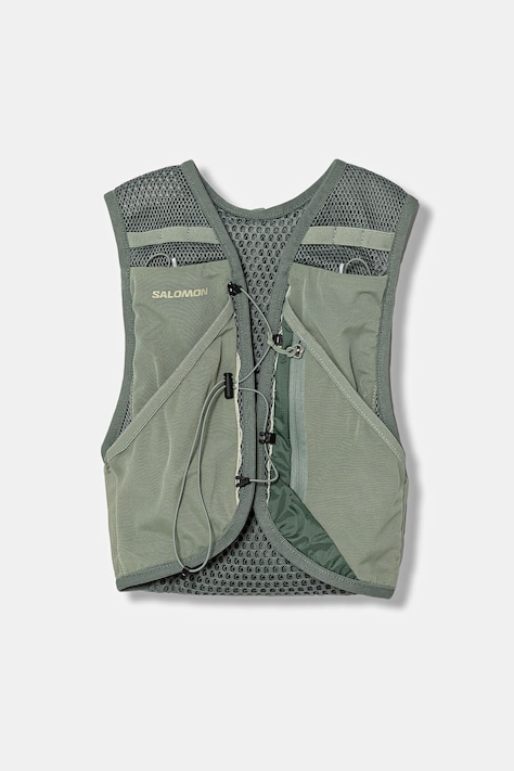 Salomon kamizelka do biegania kolor zielony LC2205600