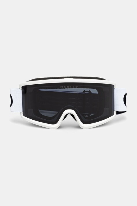 Oakley gogle narciarskie kolor biały 0OO7122