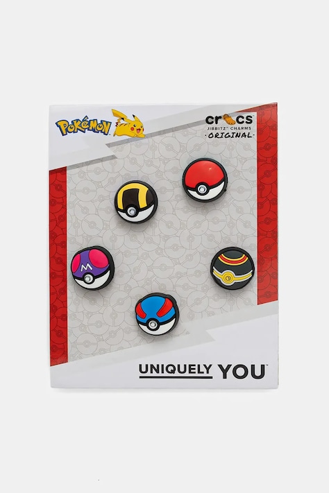 Crocs butoane pentru încălțăminte Poke Ball 5-pack 10015745