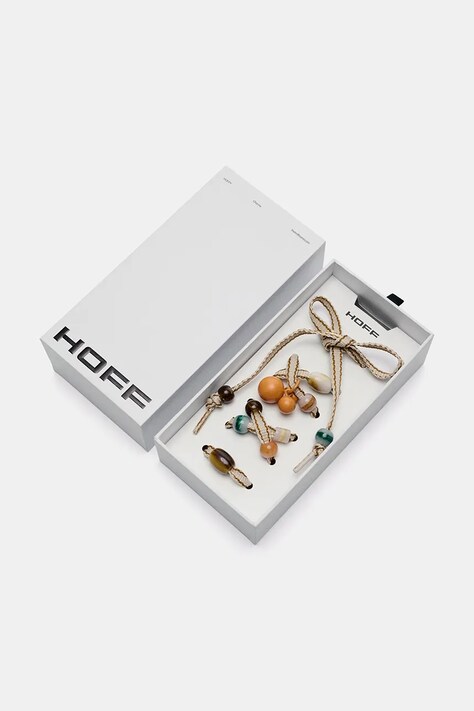 Κορδόνια Hoff CHARMS χρώμα: καφέ, 22598003