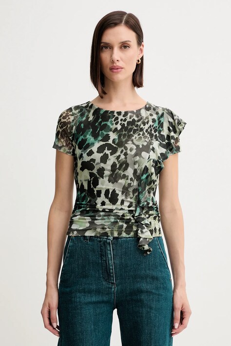 Guess felső VERDIANA fekete, sima, W5YP08 KCZC2