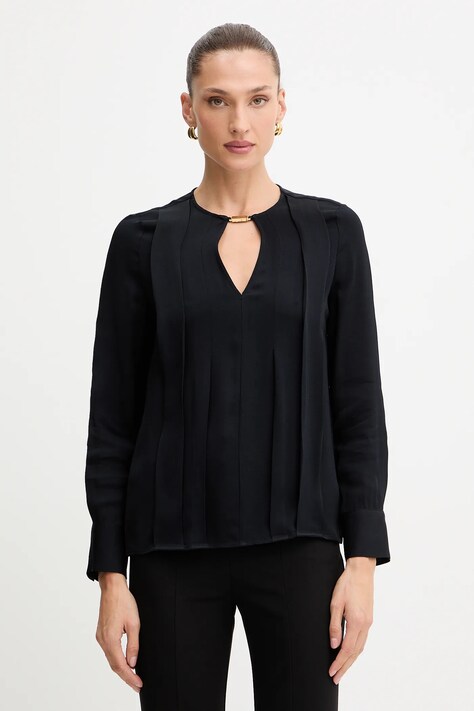 Marciano Guess bluză ANITA culoarea negru, uni, 5YGH14 7356A