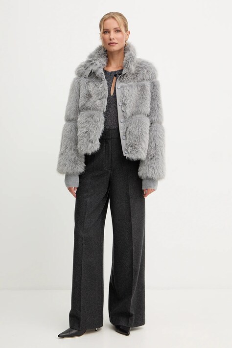 Боді Patrizia Pepe — AW25-BDD07T, срібний — фото 2