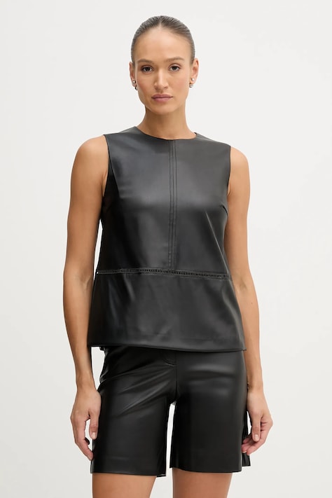 Sisley camicetta donna colore nero 54UKLQ09V