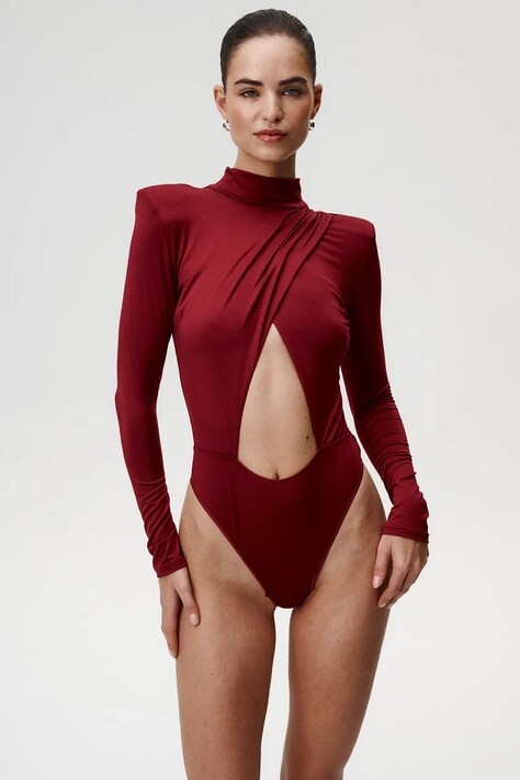 Κορμάκι Undress Code χρώμα: μπορντό, 1014