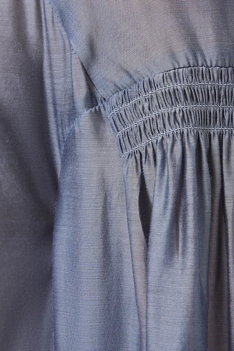 Блузка з додаванням шовку AllSaints PEARLA — фото 4