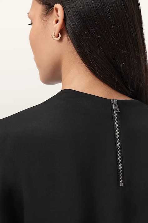 AllSaints блузка жіноча LESLIE — AW25-BDD0GT, чорний — фото 6