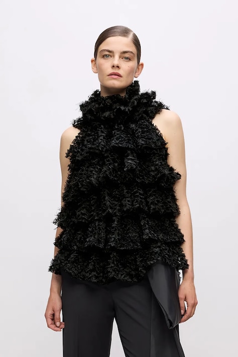 Karl Lagerfeld camicetta donna colore nero
