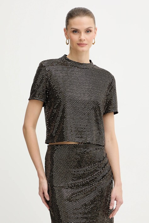 Morgan t-shirt damski kolor czarny DOLIVIA