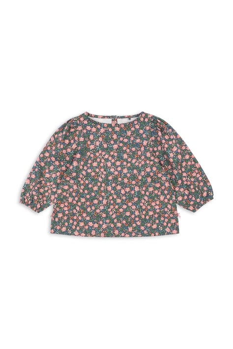 Konges Sløjd bluză de bumbac pentru copii DREY SLIT BLOUSE GOTS cu imprimeu, KS103786