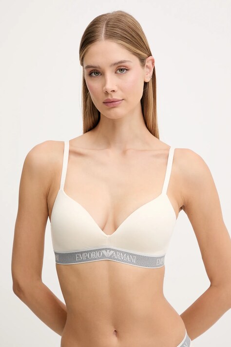 Σουτιέν Emporio Armani Underwear χρώμα: μπεζ, EW000442 AF15345