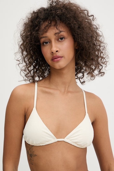 Calvin Klein горнище на бански дамско бежово LV00Q62697