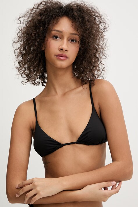 Calvin Klein горнище на бански дамско черно LV00Q62697