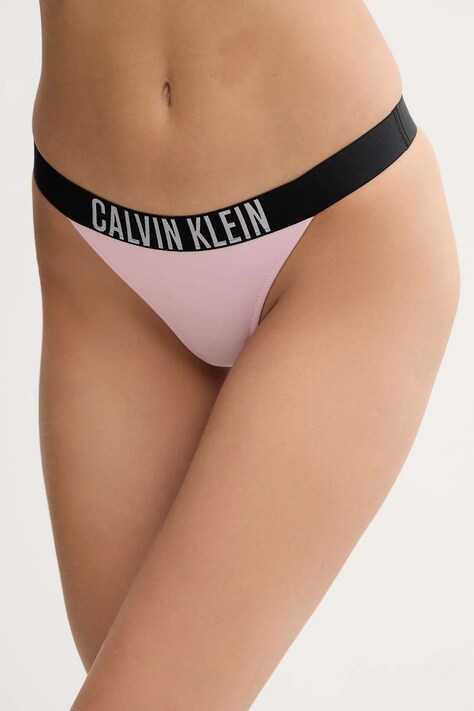 Купальні труси Calvin Klein колір рожевий LV00Q62857