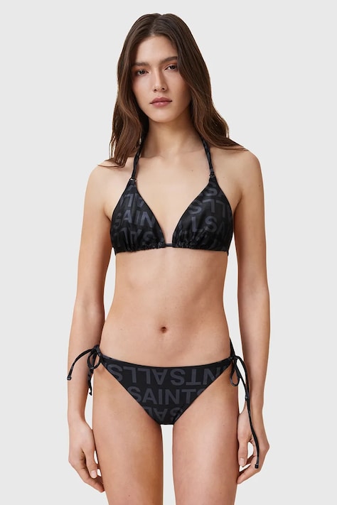 Bikini top AllSaints SAPH χρώμα: μαύρο, W014WC