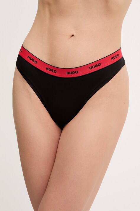 HUGO chiloți brazilieni culoarea negru, 50545700