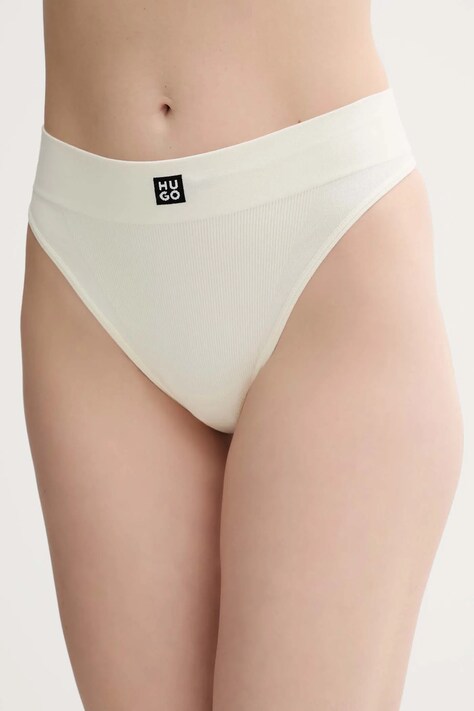 HUGO tanga culoarea bej, 50545746