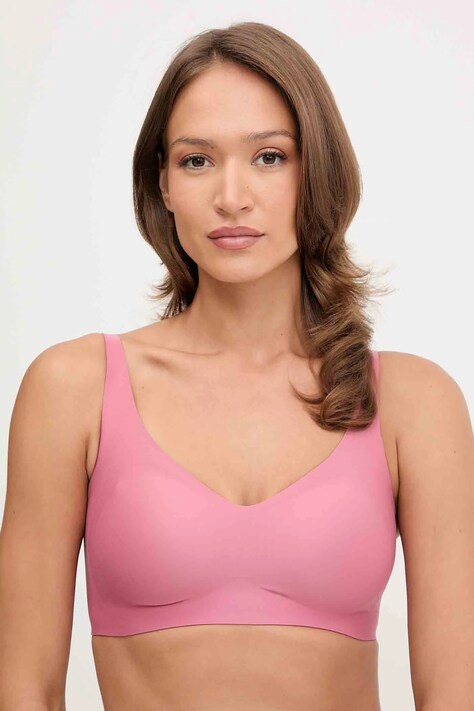 Chantelle sutien SOFTSTRET culoarea roz, uni, C26BQB
