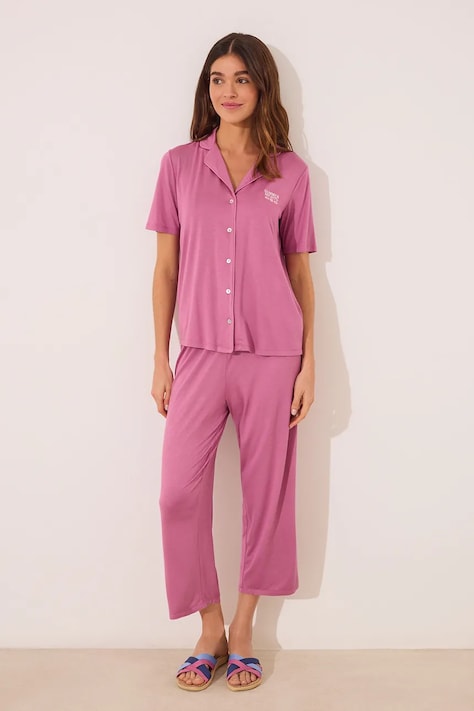 women'secret pijama culoarea roz, 3599226