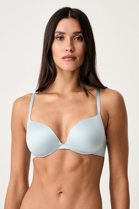 GOD SAVE QUEENS Sutien fără cusături ULTIMATE PUSH-UP BRA albastru GSQ-139-111