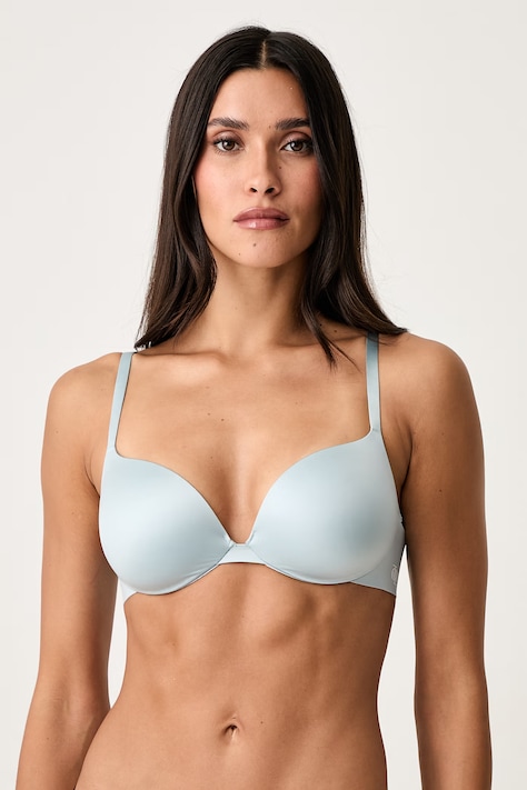 GOD SAVE QUEENS Безшовний бюстгальтер ULTIMATE PUSH-UP BRA блакитний GSQ-139-111