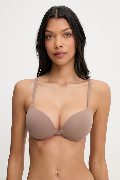 GOD SAVE QUEENS biustonosz bezszwowy ULTIMATE PUSH-UP BRA beżowy GSQ-139-111