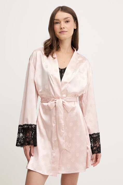 Халат Guess SYLVIE колір рожевий O5BX08 W4732