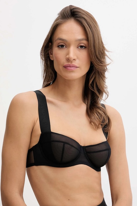Zhilyova sutien Unnamed 9 culoarea negru, transparent, uni, 171010251