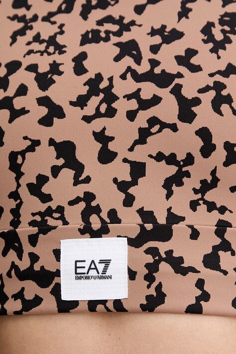 Спортивний бюстгальтер EA7 Emporio Armani — AW25-BID0CT, бежевий — фото 5