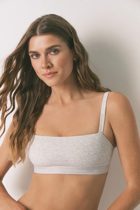 women'secret sutien culoarea gri, melanj, 5052288