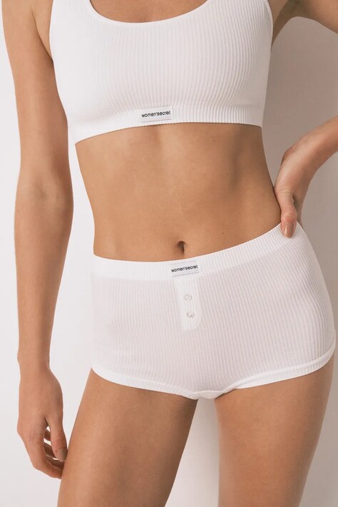 Boxerky women'secret biela farba, 5122016