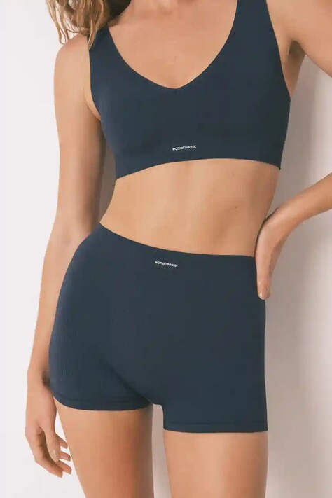 women'secret bokserki kolor granatowy 5122012