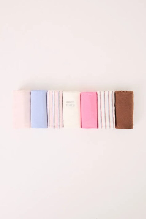 women'secret figi 7-pack kolor różowy 4932641